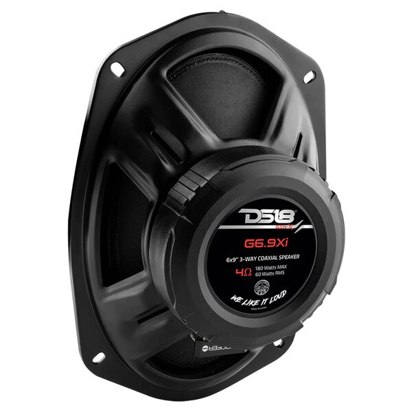 Main product image for DS18 G6.9Xi 6"x9" 3-Way 180W Coaxial Speaker Pair 4 Ohm294-8020